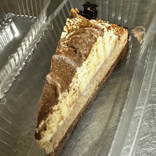 Black & White Mousse Cake.